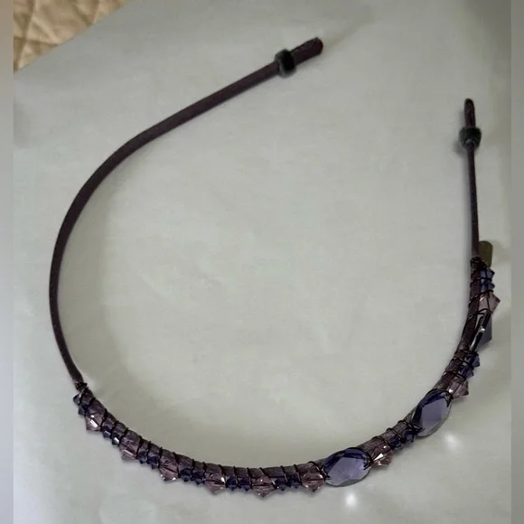 Colette Malouf Crystal Embellished Headband - www.joarbit.com display picture 1